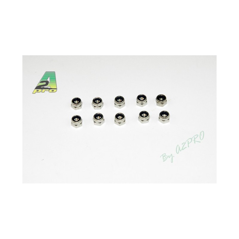 Ecrou Nylstop M2.5 (10pces) Ecrou Nylstop M2.5 (10pces)