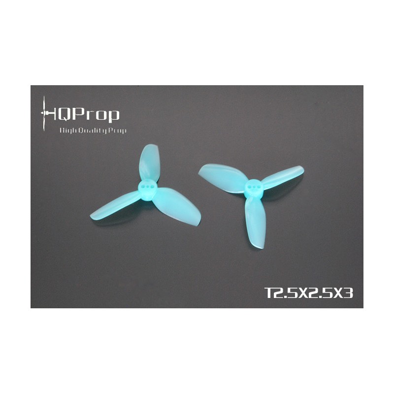 HQProp  Durable DP T2.5x2.5x3 PC  (4 pces) -2x CW + 2xCCW