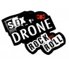 Sticker "Sex Drone Rock and Roll"