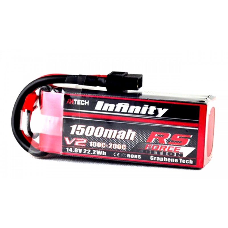 Infinity 1500mAh 14.8V 100C 4S RS Force Edition V2 Infinity 1500mAh 14.8V 100C 4S RS Force Edition V2