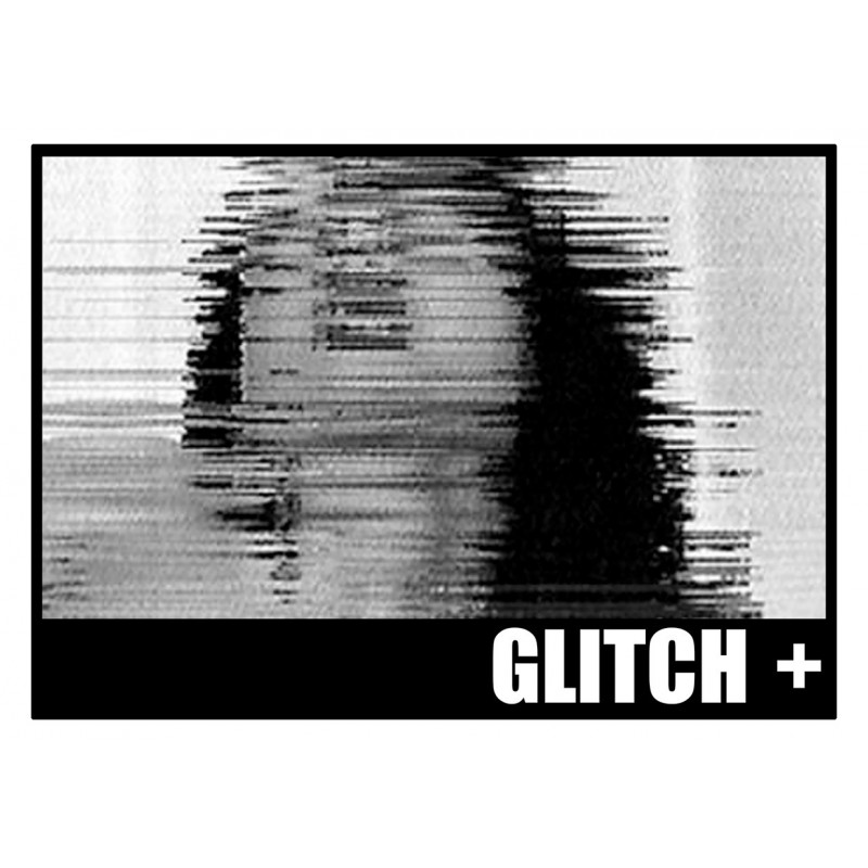 Sticker "Glitch +"