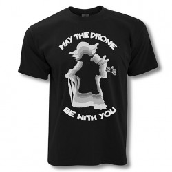 T-Shirt May the Drone - by DFR