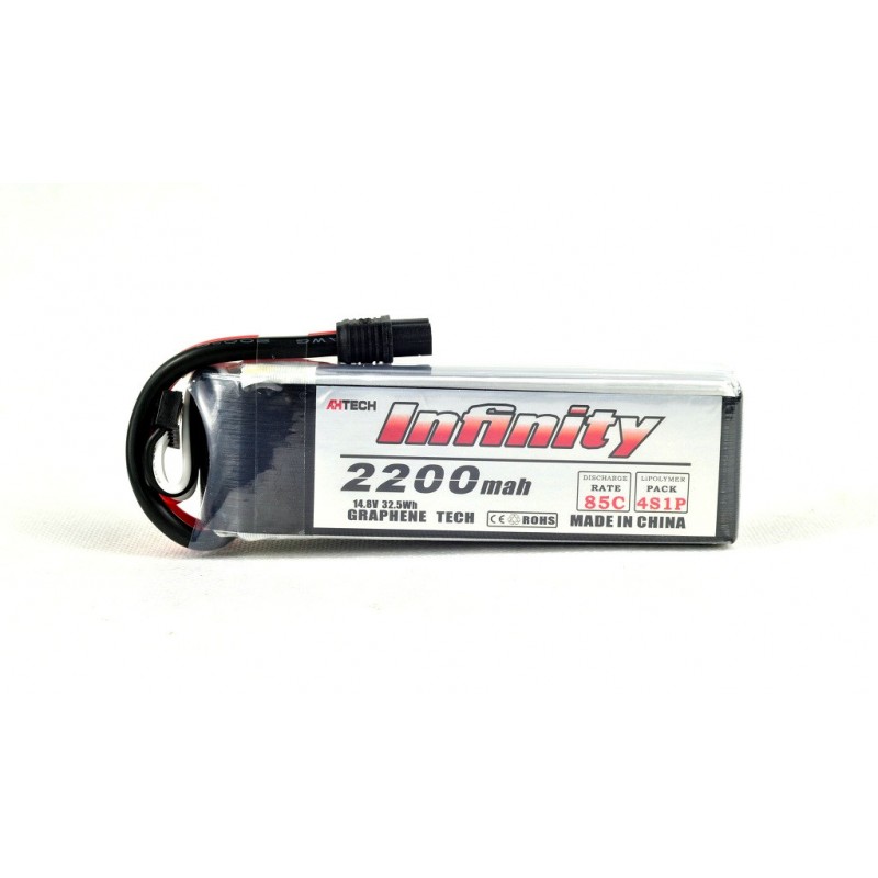 Infinity 2200mAh 14.8V 85C 4S Graphene Tech Infinity 2200mAh 14.8V 85C 4S Graphene Tech