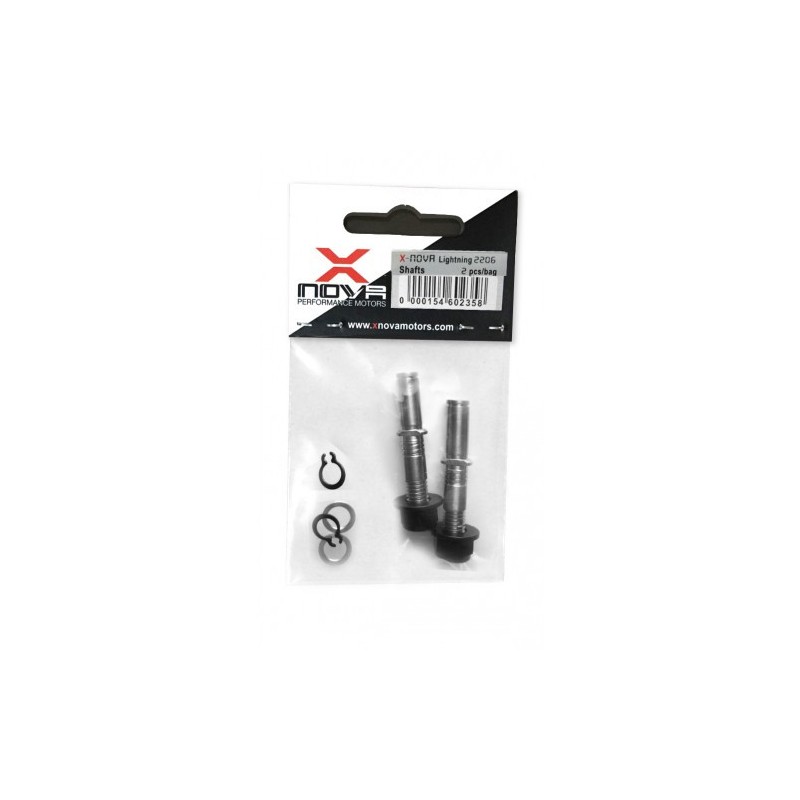 Axes pour moteur XNOVA LIGHTNING 2207 V2/V1 (2pces) Axes pour moteur XNOVA LIGHTNING 2207 V2/V1 (2pces)