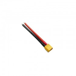 XT60 male cable 14AWG - 10cm