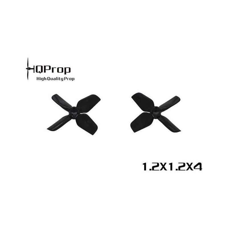 HQProp 1.2x1.2x4 - ABS (2x CW + 2xCCW)