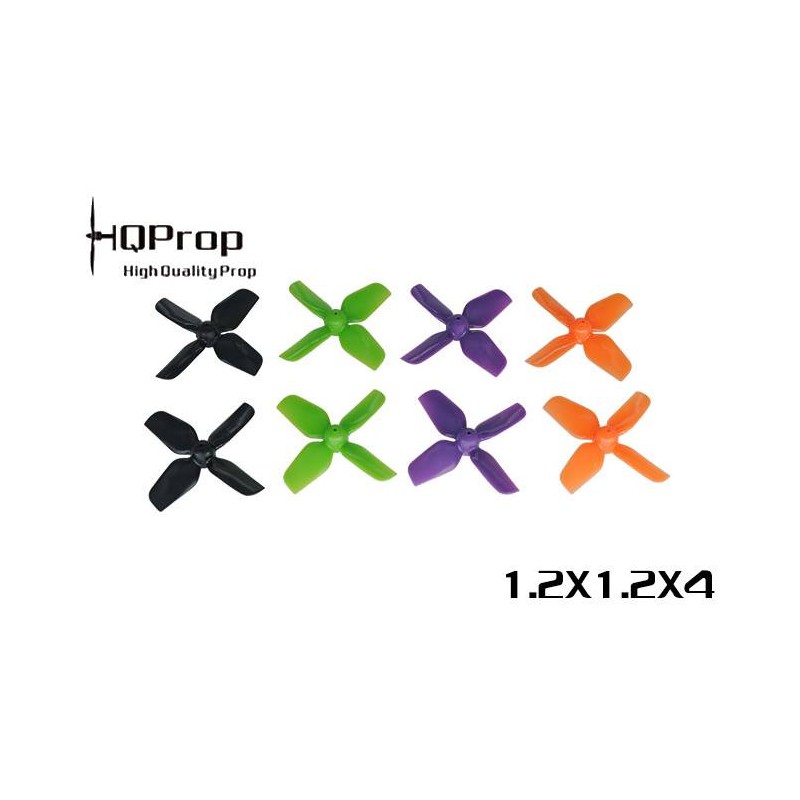 HQProp 1.2x1.2x4 - ABS (2x CW + 2xCCW)