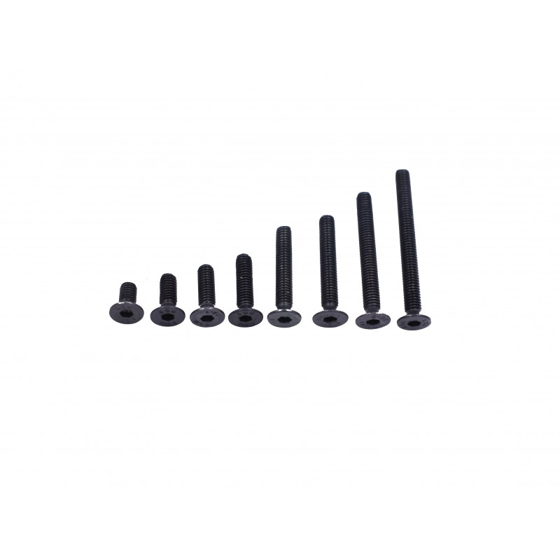 M3 12.9 grade flat head Screw - 10pces