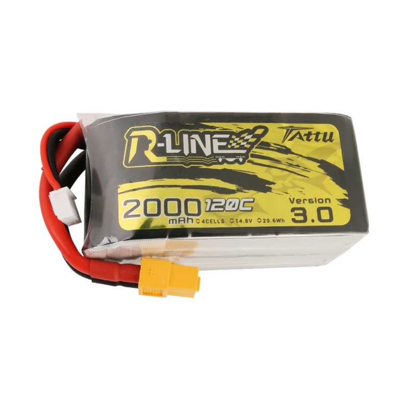 Tattu R-Line Version 3.0 2000mAh 120C Lipo Battery Pack