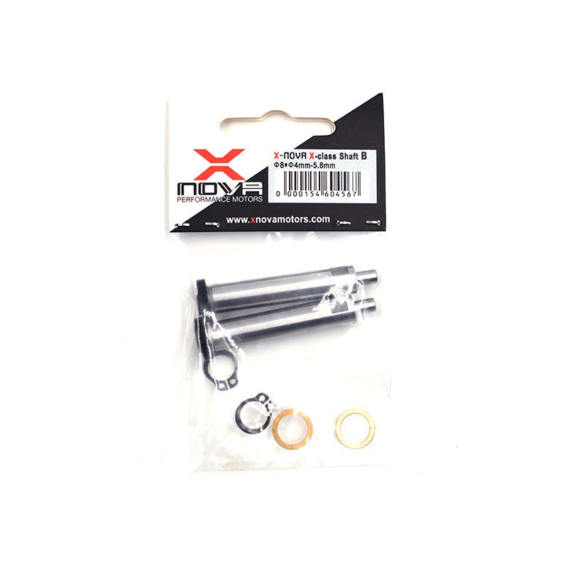Axe pour moteur XNOVA X-CLASS Type B (2pces)