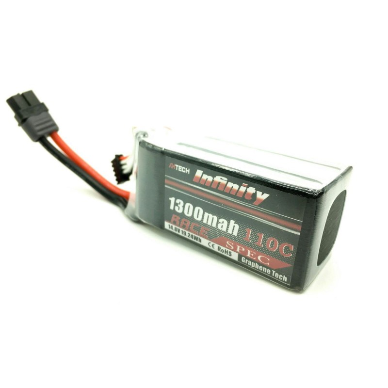 Infinity 1300mAh 14.8V 110C 4S Race Spec Infinity 1300mAh 14.8V 110C 4S Race Spec