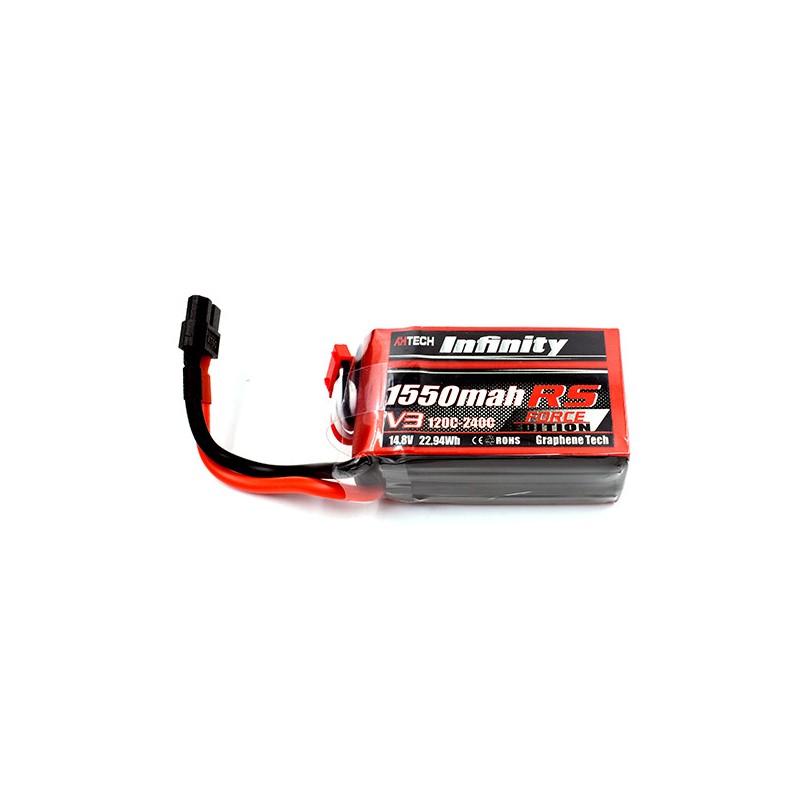 Infinity 1550mAh 14.8V 120C 4S RS Force Edition V3 Infinity 1550mAh 14.8V 120C 4S RS Force Edition V3