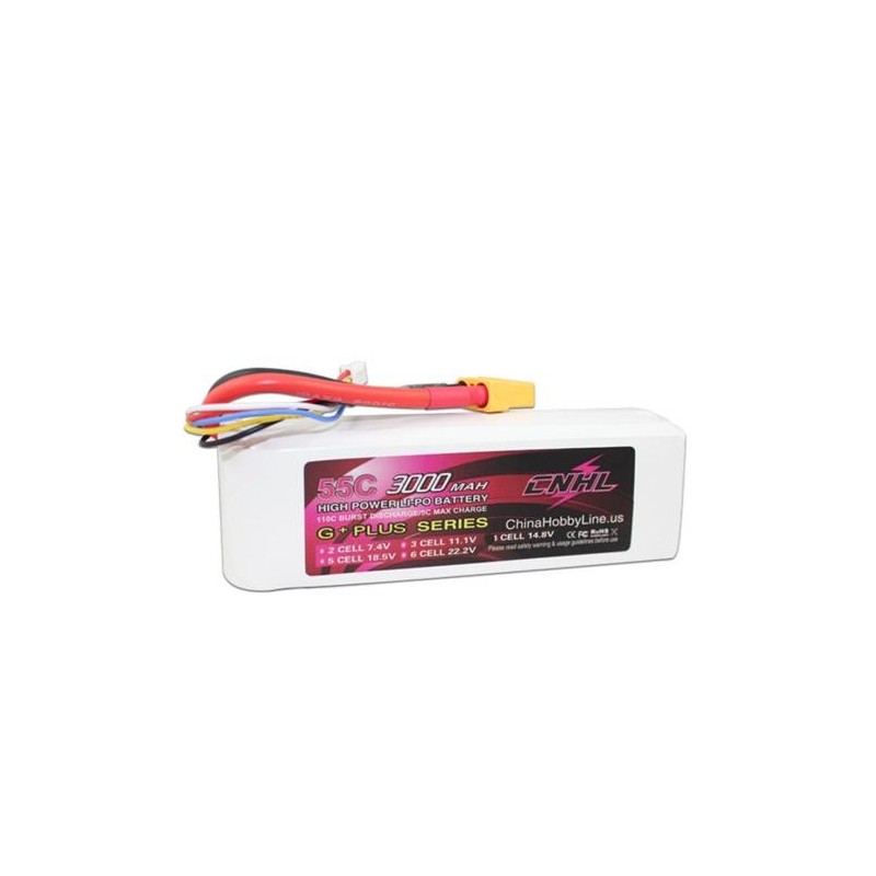 CNHL - 3000mAh 4S 55C G+Plus CNHL - 3000mAh 4S 55C G+Plus