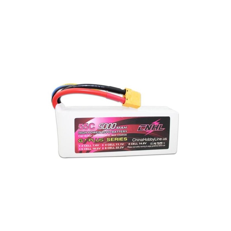 CNHL - 5000mAh 4S 55C G+Plus CNHL - 5000mAh 4S 55C G+Plus