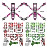 Stickers for SX218 frame