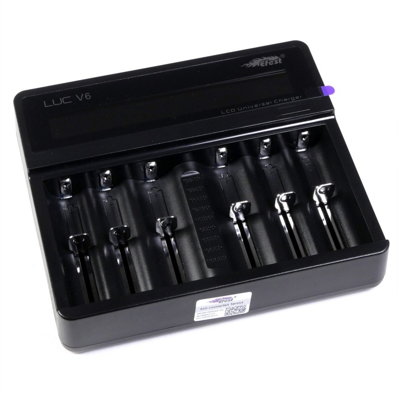 Chargeur Luc V6 Efest Chargeur Luc V6 Efest
