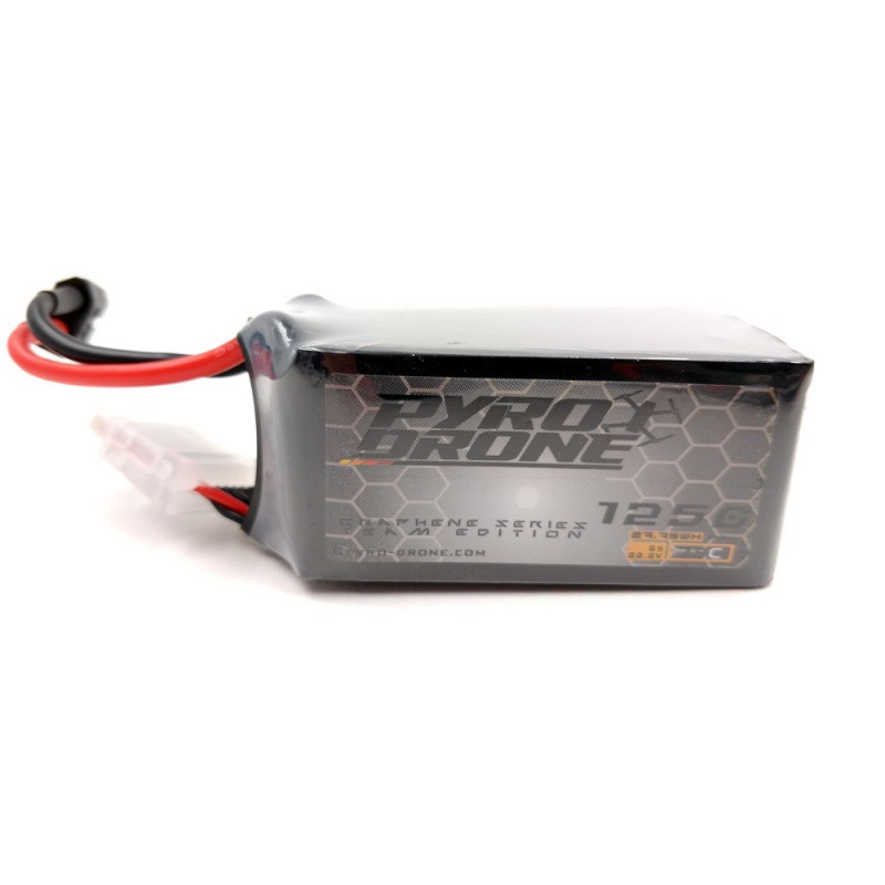 Pyro-Drone Graphene 1250mAh 6S 75C Pyro-Drone Graphene 1250mAh 6S 75C