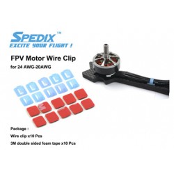 Clip pour câble moteurs (10pcs)