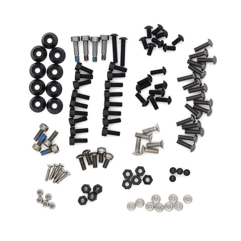 MR STEELE APEX FULL SCREW PACK - BLACK MR STEELE APEX FULL SCREW PACK - BLACK