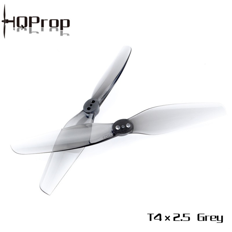 HQProp  Durable T4x2.5 PC  (4 pces) -2x CW + 2xCCW