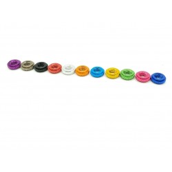 2mm Anodized Stack Spacers - 10pcs