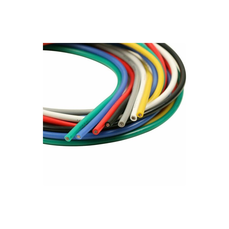 Câble silicone 28 AWG - 1 mètre