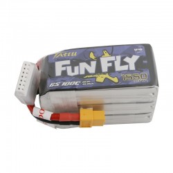 Batterie Lipo Tattu FunFly 6S 1550mAh 100C