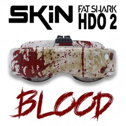 Skin pour Fatshark HDO2 - Blood