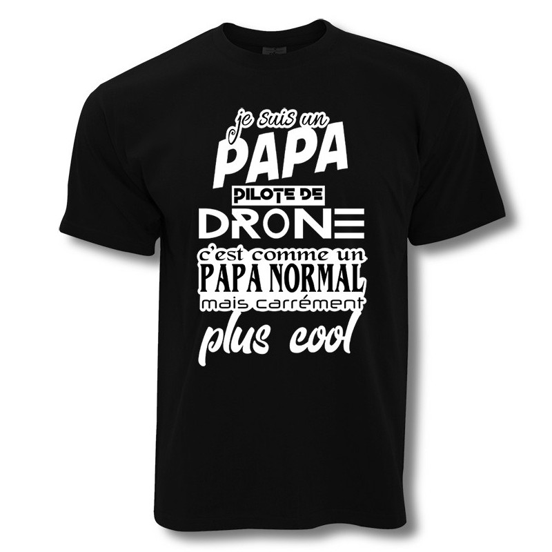 VISU T-Shirt Papa Drone