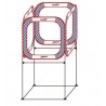 GEMFAN Cube Race Gate 80cm + Base Tools