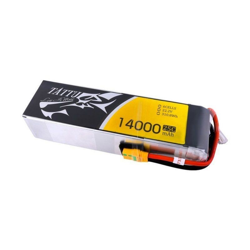 Tattu 14000mAh 25C 6S XT90 lipo battery pack Tattu 14000mAh 25C 6S XT90 lipo battery pack