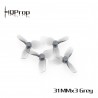 HQProp Micro Whoop 31MMX3 PC - 1mm Shaft (2xCW + 2xCCW)