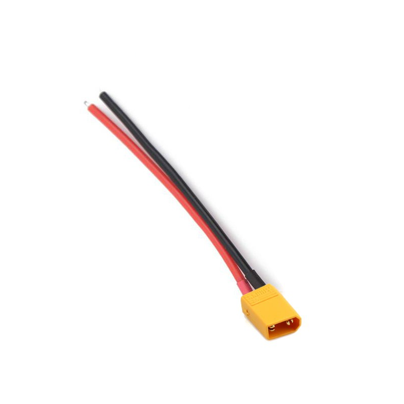 XT30 male cable 16AWG - 10cm