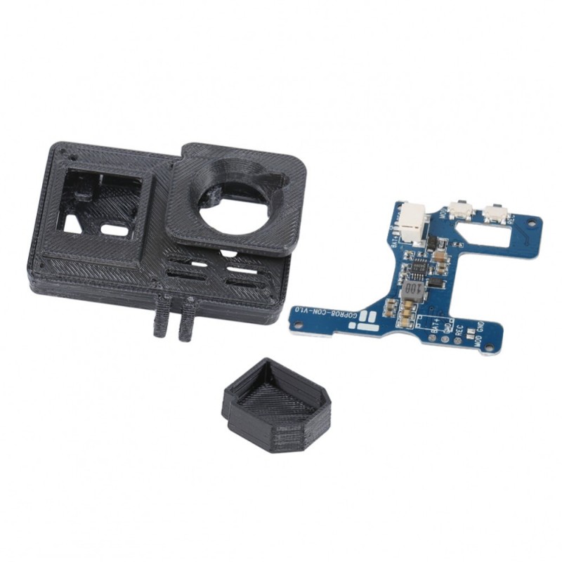 Iflight Naked Gopro Hero 8 Case Tpu With Bec Board Drone Fpv Racer Iflight Naked Gopro Hero 8 Case Tpu With Bec Board Drone Fpv Racer
