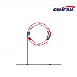 GEMFAN Circle Race Gate 78x78cm + Base Tools