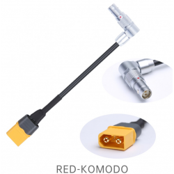 Cable XT60H Mâle pour Red Komodo
