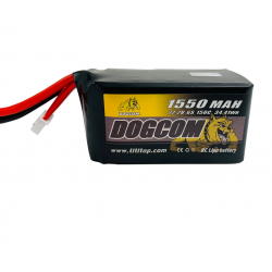 Batterie Lipo Dogcom 6S 1550mAh 150C