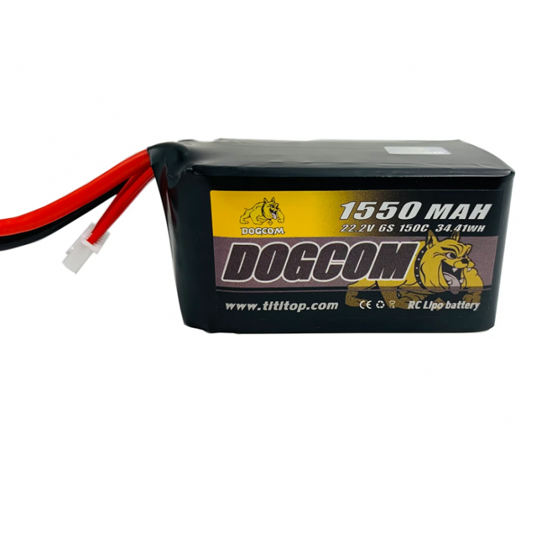 Batterie Lipo Dogcom 6S 1550mAh 150C