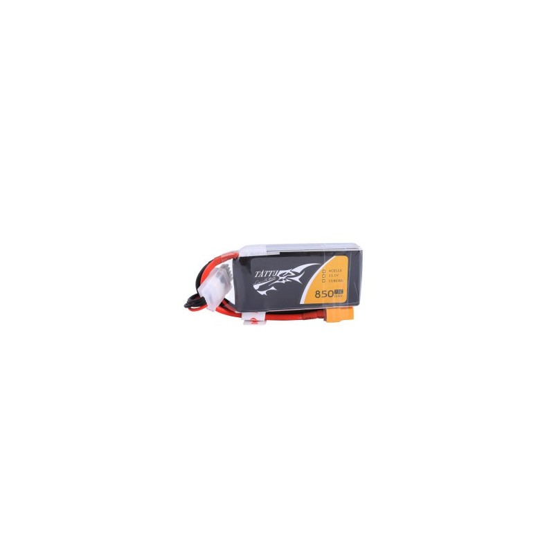 Batterie Lipo Tattu 4S 850mAh 75C (XT30)