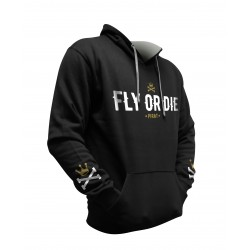 Hoodie FLY OR DIE - BY PIRATFRAMES