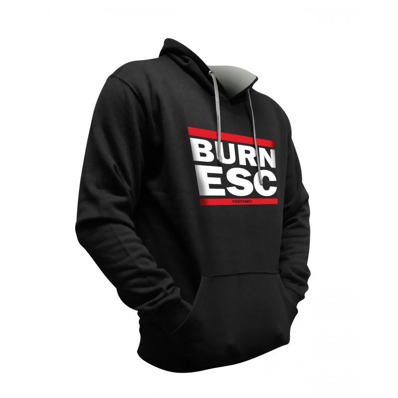 Hoodie BURN ESC - BY PIRATFRAMES