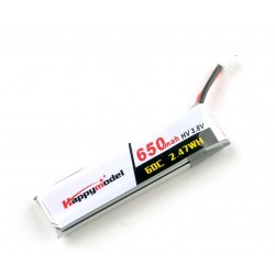 Batterie Lipo 1S 650mAh 30C Pour Moblite7 - Happymodel