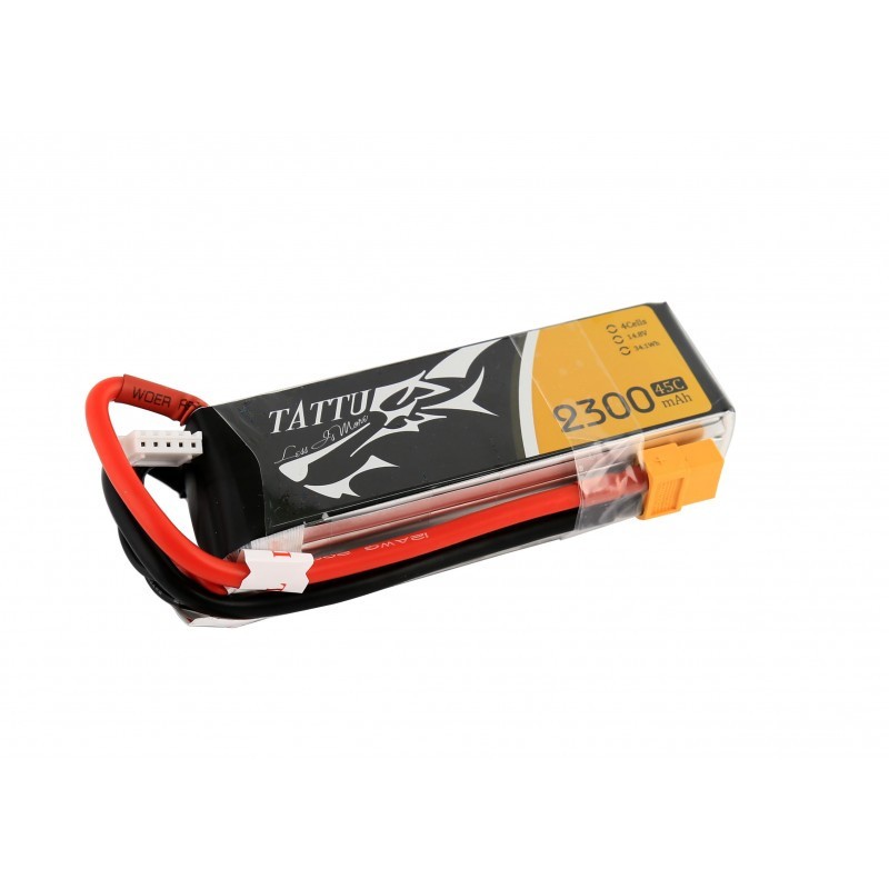 Batterie Lipo Tattu 4S 2300mAh 45C