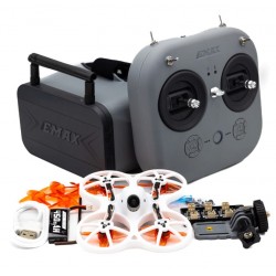 Happymodel Moblite7 Quadricoptère Intérieur 1S 75mm Ultra Léger Quatre Axes  Brushless Whoop FPV Racing Drone BNF avec Contrôleur de Vol F4 Moteurs  Brushless 19000KV (Récepteur pour Version Frsky) : : Jeux et