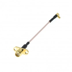 MMCX 90° angled to SMA...