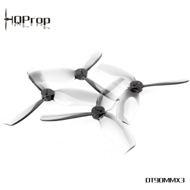 HQProp Duct T90MMX3 Grey (2CW+2CCW) PC