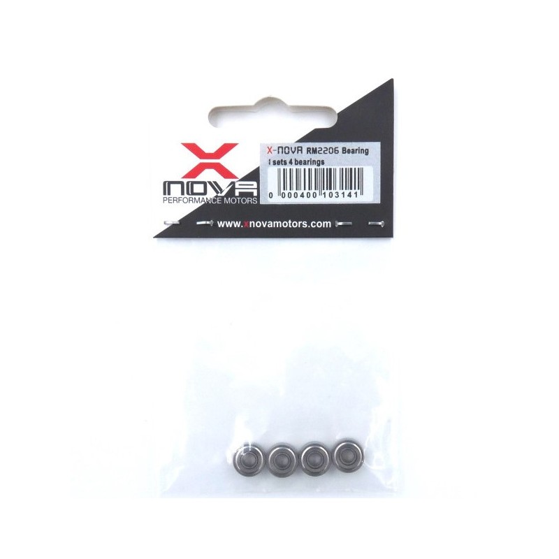 XNOVA 2206 Motor Bearings (4pces) XNOVA 2206 Motor Bearings (4pces)
