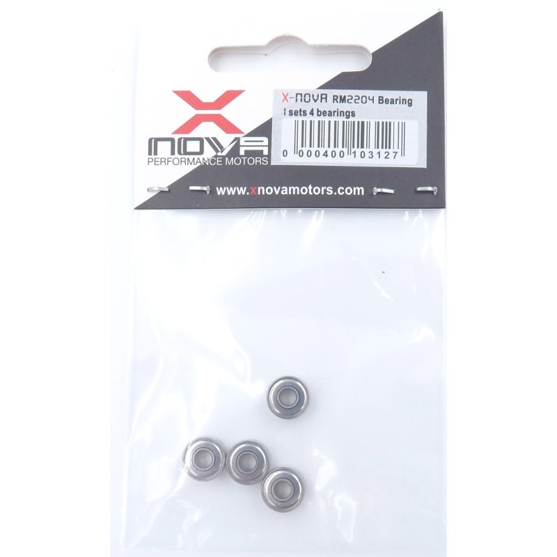 XNOVA 2204 Motor Bearings (4pces) XNOVA 2204 Motor Bearings (4pces)