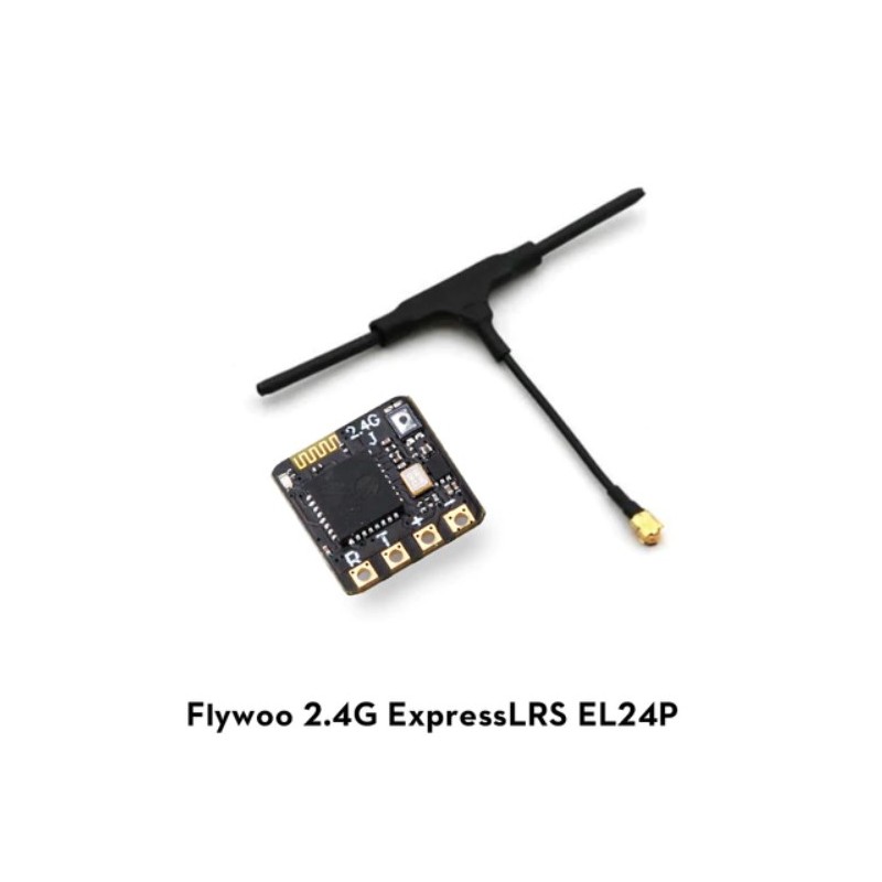 Récepteur Nano ELRS 2.4G EL24P Avec Antenne T - Flywoo