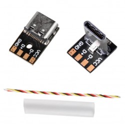 Adaptateur Type-C Mâle vers USB Type-C Femelle - Flywoo